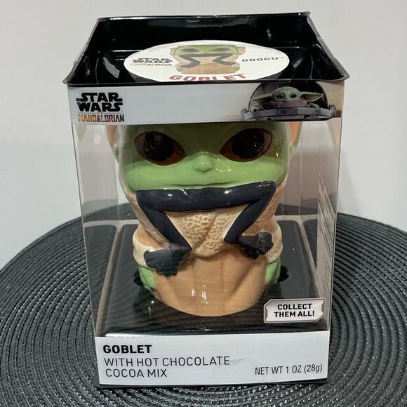 Star Wars Mandalorian Grogu Goblet NWT - Picture 2 of 5